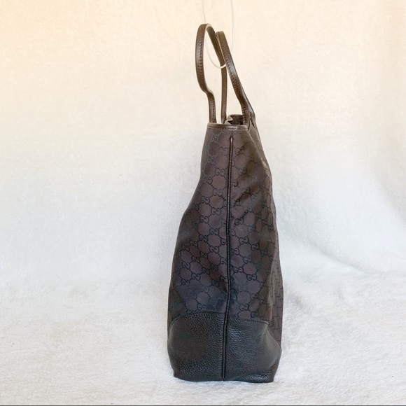 NWT Authentic Gucci Nylon GG Tall Tote Bag - Picture 4 of 9